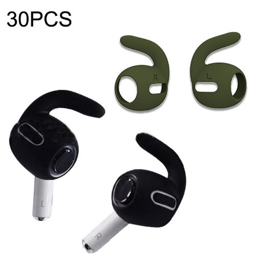30PCS Ultra-thin Ear Caps for Apple Airpods Pro - Army Green - 1