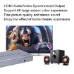 KVM 120m 4K HD Extender HDMI Transmitter + Receiver EU Plug - 5