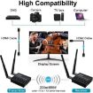 200m Wireless HDMI Extender Signal Amplifier, Transmitter+Receiver - 8