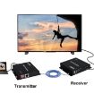 300m IP HDMI Extender HD Video Transmission, Transmitter + Receiver US Plug - 2
