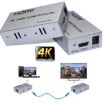 HDMI to RJ45 Ethernet Cable Extender 100m - 4K HD Signal Amplifier - 2