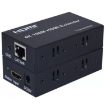 HDMI to RJ45 Ethernet Cable Extender 100m 4K HD Signal Amplifier US Plug - 1