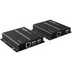 200m HDMI KVM IP Network Cable Extender H.264 Mouse Keyboard Extender UK Plug - 1