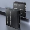 200m HDMI KVM IP Network Cable Extender H.264 Mouse Keyboard Extender UK Plug - 2