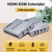KVM 60m HDMI Network Cable Extender With Audio/Video Transmitter+Receiver - 3