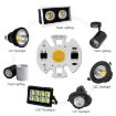 5 PCS COB LED Light Chip AC 220V LED Bulb Light (5W warm white) - 5