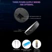 Electric Rotating Turntable Mirror Display Stand White Light - 7