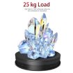 30cm Electric Rotating Turntable Display Stand LED Light Video Shooting Props - 4