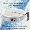 30cm Remote Control Electric Turntable Display Stand, UK Plug (Black) - 6