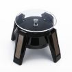 High-Footed UFO Solar 9cm 360 Rotating Display Stand Turntable - 1