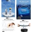 22cm Mirror Electric Rotating Display Stand White - 3