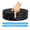 14.6cm Remote USB Electric Rotating Turntable Display Stand, White - 3