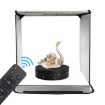14.6cm Remote USB Electric Rotating Turntable Display Stand, White - 5