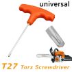 15cm T27 Torx Driver for Stihl Makita - T Handle Allen Screwdriver - 6