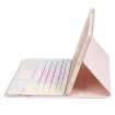 Samsung Galaxy Tab S9 FE Bluetooth Keyboard Leather Tablet Case (Pink) - 5