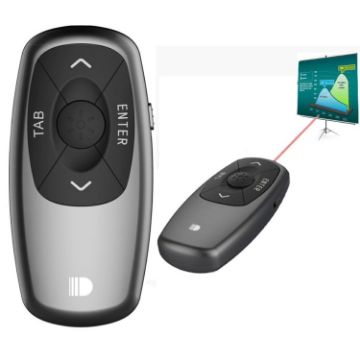 Doosl DSIT011 2.4GHz Mini Rechargeable PowerPoint Remote (Black) - 1