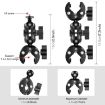 PULUZ Cycling Quick Release Bracket with Selfie Stick Set - 5