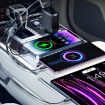 Car Retractable Charger One To Three Automobile Cigarette Lighter - 8