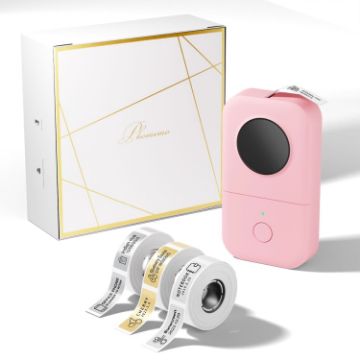 Phomemo D30 Thermal Label Printer Pink - 1