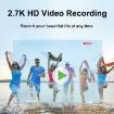 WDC901 Waterproof 48MP HD Dual Screen Camera (Blue) - 6