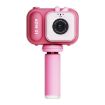 2.4 Inch IPS Screen Kids Digital Camera 48MP Dual Lens Mini Video Camera Pink Bunny - 1