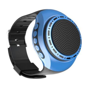 U6 Wearable Bluetooth Speaker Selfie Sports Smart Speaker (Blue) - 1
