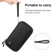 HAWEEL Clutch Bag Passport Wallet - Black - 8