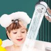 Baby Bath Shower Head Children Pet Shower Canopy ABS Port Water Stop - 2