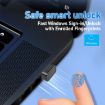 Windows Hello Fingerprint Reader Security Key - Black - 2