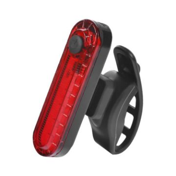 Mountain Bike USB Charging Tail Light (Red) - 1