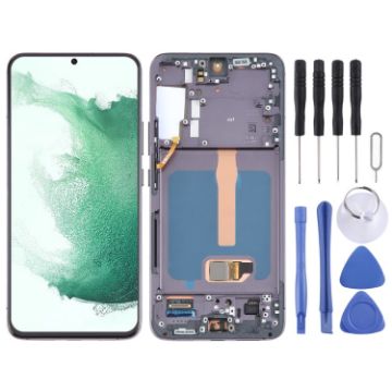 Samsung Galaxy S22+ 5G LCD Screen Digitizer Assembly with Frame - 1