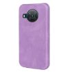 Nokia X10/X20 Ring Holder PU Phone Case - Purple - 3