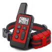 500m Dog Training Bark Stopper Remote Control Electric Shock Collar - 2