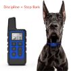500m Dog Training Bark Stopper Remote Control Electric Shock Collar - 4