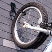 Metal Wall Garage Bicycle Rack 830 On Wall - Black - 5