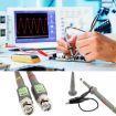 2pcs P6100 Oscilloscope Probe DC-100MHz BNC Connectors Scope Clip - 5