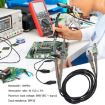 2pcs P6100 Oscilloscope Probe DC-100MHz BNC Connectors Scope Clip - 6