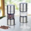 Stainless Steel Salt Grinder - Manual Pepper Mill - 1