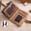 BULL CAPTAIN 01 RFID Anti-theft Men Wallet Yellow Brown - 6
