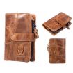 BULL CAPTAIN 01 RFID Anti-theft Cowhide Men Wallet (Coffee) - 3