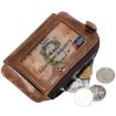 BULL CAPTAIN 01 RFID Anti-theft Cowhide Men Wallet (Coffee) - 8