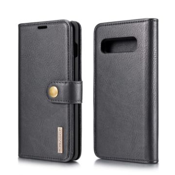 DG.MING Crazy Horse Texture Flip Leather Case for Samsung Galaxy S10 - 1