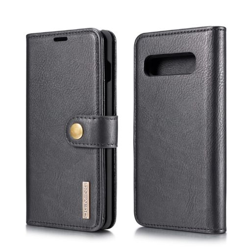 DG.MING Crazy Horse Texture Flip Leather Case for Samsung Galaxy S10 - 1