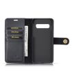 DG.MING Crazy Horse Texture Flip Leather Case for Samsung Galaxy S10 - 6
