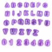 Alphanumeric Plastic Cookie Molds Set - 40pcs - Cake Decorative Printing Molds - 2