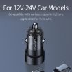USAMS US-CC208 C39 60W USB + Type-C Car Charger (Black) - 8