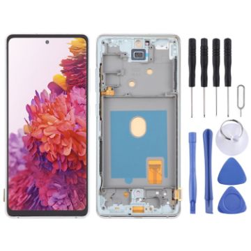 Samsung Galaxy S20 FE SM-G780F OLED LCD Screen Digitizer Assembly Silver - 1