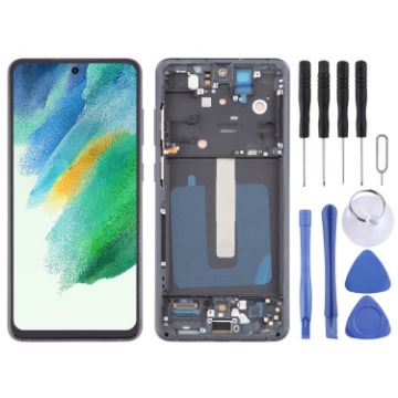Samsung Galaxy S21 FE 5G OLED LCD Screen Digitizer Assembly (Black) - 1