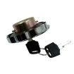 CG125 Motorcycle Fuel Tank Cap Lock - Silver - 5