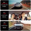 High-Def Night Vision Driving Recorder, Dual Recording 2K+720P, GPS Track - 7